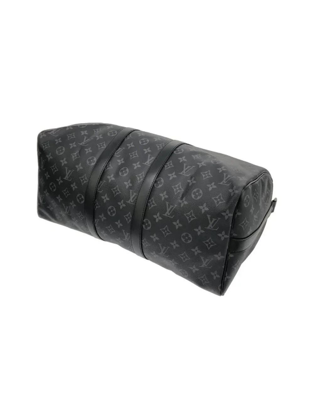 Louis Vuitton Monogram Eclipse Keepall Bandouliere 45 Boston